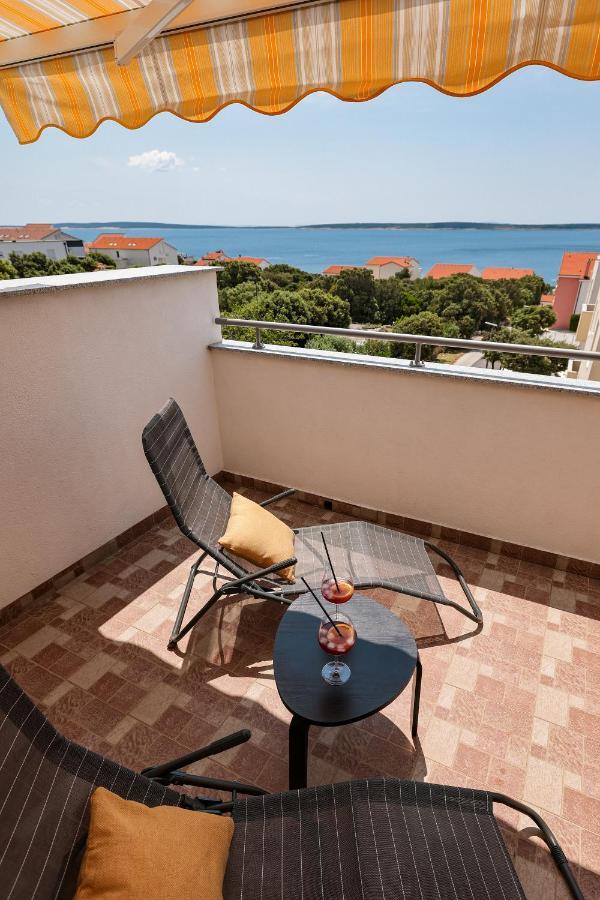 Chill 4 Real Sea View Mandre Apartment Exterior photo